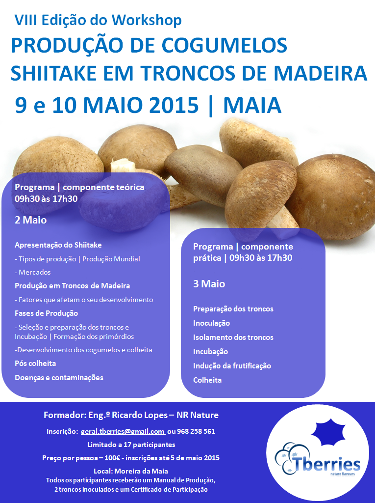 Produção de Cogumelos Shiitake