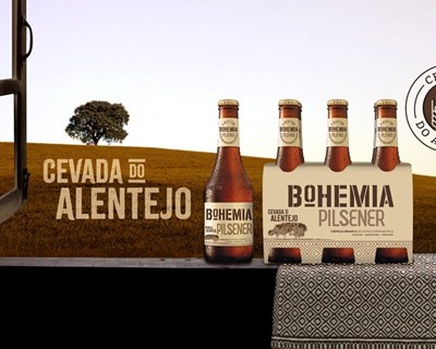 A cevada do Alentejo é o ingrediente principal da nova cerveja Bohemia