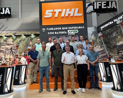A STIHL apresentou os seus novos varejadores SPA a bateria 130 e 140 na Expoliva 2023