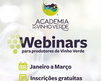Academia do Vinho Verde lança programa de formação gratuita em tempo de confinamento obrigatório
