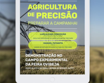 ACOS prepara sessão de esclarecimento sobre Agricultura de Precisão