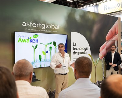 Asfertglobal apresenta linha de biofertilizantes Kiplant Awaken, na Fruit Attraction 2022