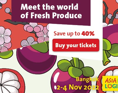 Banguecoque recebe a Asia Fruit Logistica de 2 a 4 de novembro
