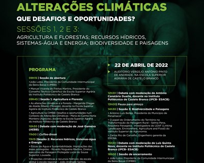 Beira Baixa debate alterações climáticas no seu território