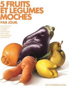Campanha a favor da fruta feia aumenta em 24% visitas a hipermercado na França