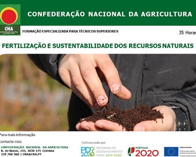 CNA realiza formação em fertilização e sustentabilidade dos recursos naturais