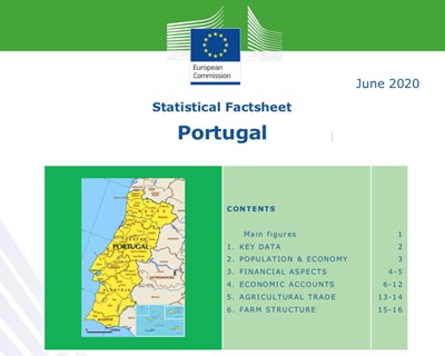 Comissão Europeia publica estatísticas do setor agrícola por país