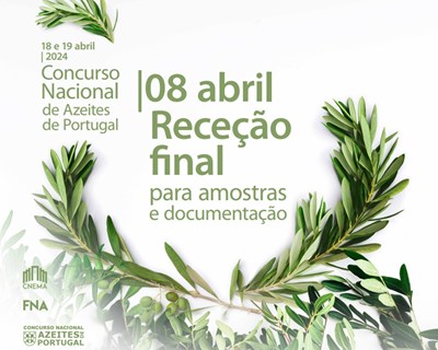 Concurso Nacional de Azeites de Portugal recebe o Selo de Garantia do Conselho Oleícola Internacional: inscrições abertas até 8 de abril