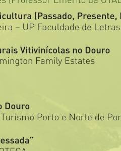 Conferência “Douro: Passado, Presente e Futuro”, dia 12 de fevereiro na UTAD