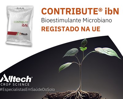 Contribute® ibN: O primeiro bioestimulante microbiano com registo europeu da Alltech® Crop Science