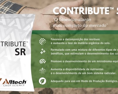 CONTRIBUTET SR é o novo bioestimulante da Alltech Crop Science homologado na Europa
