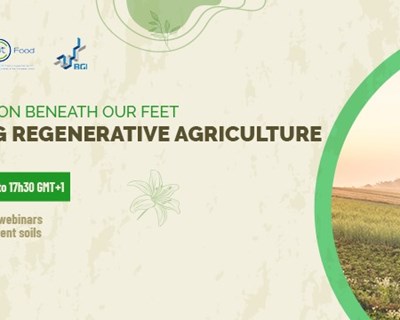 EIT Food e Food4Sustainability organizam webinar sobre agricultura regenerativa
