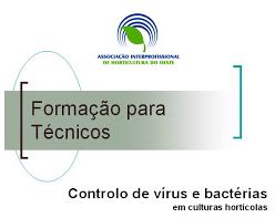 Formação Especializada em Controlo de Vírus e Bactérias em Culturas Hortícolas