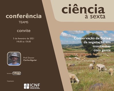 ICNF promove conferência sobre a conservação da flora e da vegetação em montanhas com gente
