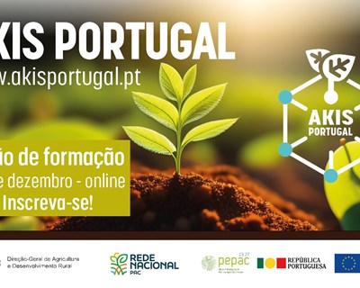 Inscrições abertas para Ação de Formação da plataforma AKIS Portugal