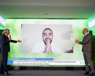 Novo Verde anuncia vencedor do Packaging Enterprise Award com “Uma Nova Visão de Responsabilidade”