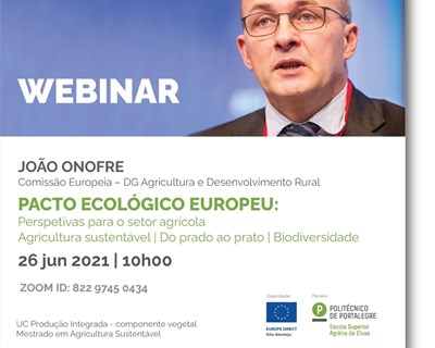 Pacto Ecológico Europeu - perspetivas para o setor agrícola
