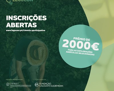 Prémio de 2000 euros para produtores de leguminosas