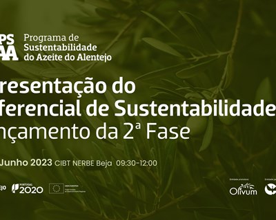 Referencial do Programa de Sustentabilidade do Azeite do Alentejo apresentado em Beja amanhã