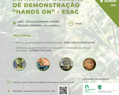 Seminário e sessão de demonstração "Hands On" na ESAC