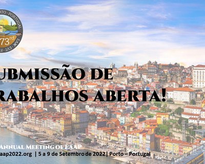 Submissões de trabalhos para o 73º Congresso da EAAP estão agora abertas