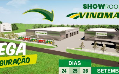 Vinomatos apresenta novo equipamento para plantação de vinha