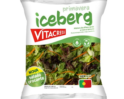 Vitacress desperta a primavera com nova salada de alface Iceberg