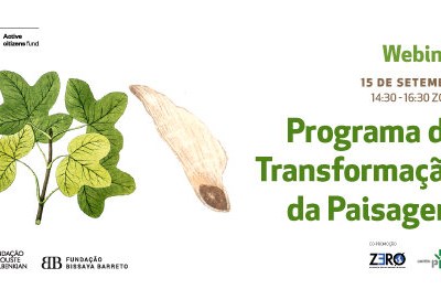 Webinar “Programa de Transformação da Paisagem”