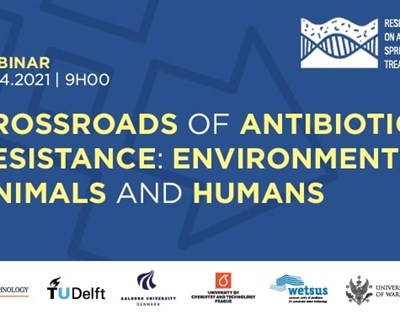 Webinar: "Resistência a antibióticos: meio ambiente, animais e humanos"