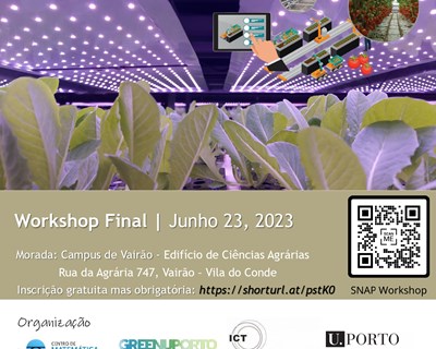Workshop "SNAP - Gestão e Controlo Sustentável de Sistemas Agroprodutivos"