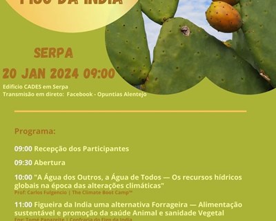Workshop "Valorização e Dinamização do Figo-da-Índia" dia 20 de janeiro