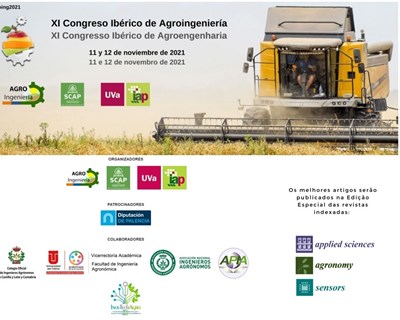 XI Congresso Ibérico de Agroengenharia - AgroIng 2021 - agendado para Novembro