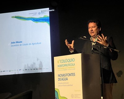 6º Colóquio Hortofrutícola: “Sem água, não há agricultura e o país sem agricultura é garantidamente mais fraco”