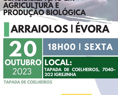 AGROBIO promove nova Ação de Sensibilização em Agricultura e Produção Biológica