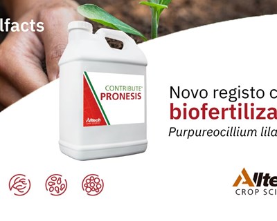 Alltech® Crop Science obtém o registo para o CONTRIBUTE® Pronesis como biofertilizante