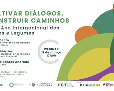 Ano Internacional das Frutas e Legumes em debate no webinar do CULTIVAR