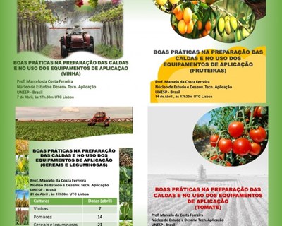 Boas Práticas na Aplicação: quatro webinars abertos