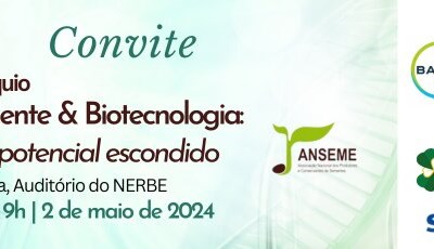 Colóquio Semente & Biotecnologia: um potencial escondido