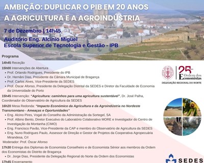 Conferência "Ambição: Duplicar o PIB em 20 anos - a agricultura e a agroindústria"