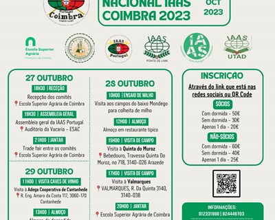 Encontro Nacional da IAAS tem lugar em Coimbra