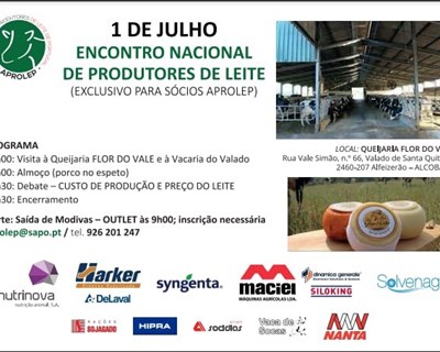 Encontro Nacional de Produtores de Leite hoje