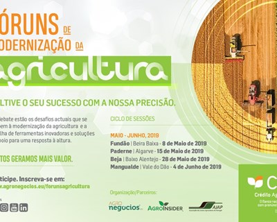 "Fóruns de Modernização da Agricultura": o evento que vai debater os desafios do setor