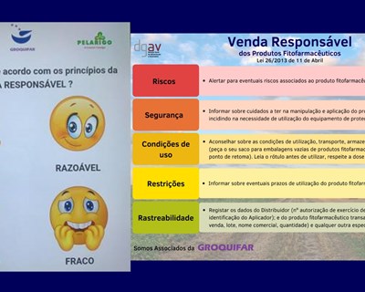 Groquifar realiza inquérito sobre a venda responsável de produtos fitofarmacêuticos