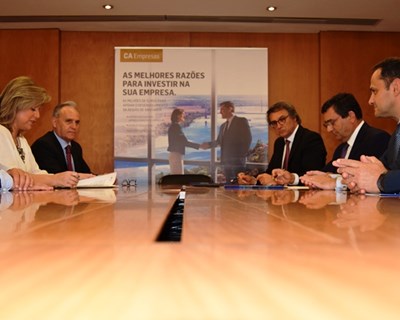 Grupo Crédito Agrícola apoia empresas da região de Santarém