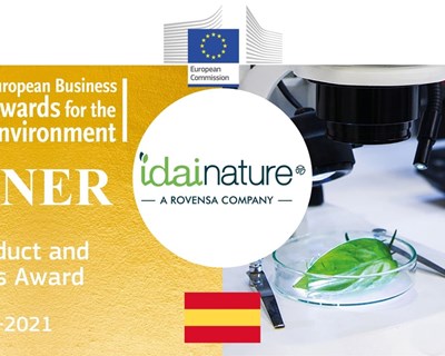 IDAI NATURE da Rovensa vence Prémio de Empresa Mais Sustentável da Europa