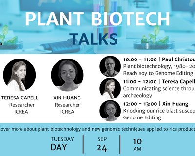 InnovPlantProtect promove as “Plant Biotech talks”