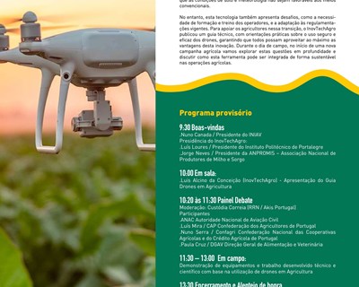 InovTechAgro promove sessão técnica do uso de drones em agricultura