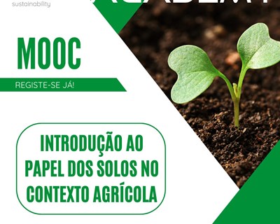 Lançamento da 3ª Edição do MOOC: "Introdução ao Papel dos Solos no Contexto Agrícola"