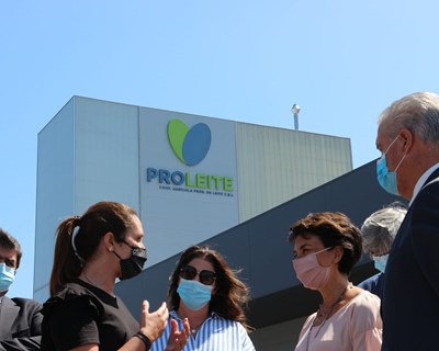 Ministra da Agricultura visita Cooperativa de Leite em Oliveira de Azeméis