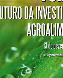 “O Futuro da Investigação Agroalimentar” | 13 de Dezembro